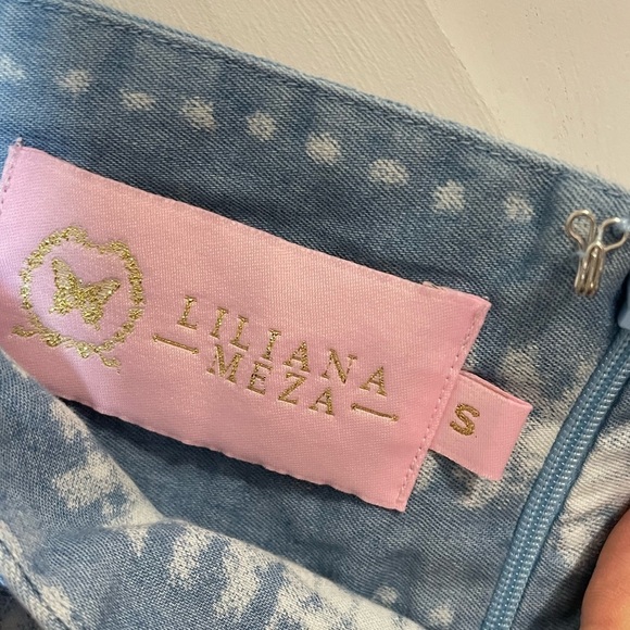 Liliana Meza High Low Side Tie Dye Skirt‎ Size S/XS - Picture 6 of 9